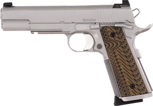 DAN WESSON SPECIALIST 45ACP 5" 8RD STAINLESS STEEL - for sale