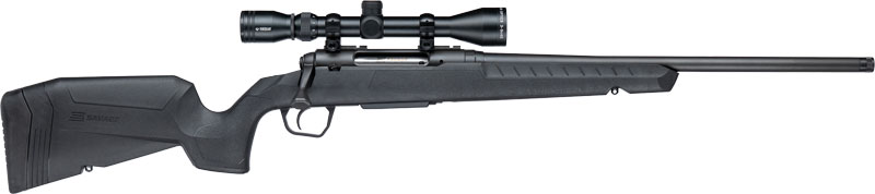 SAVAGE AXIS XP 308WIN 20" COMPACT THREADED BLACK/BLACK - for sale
