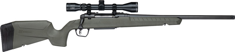 SAVAGE AXIS 2 XP 350 LEGEND 18" THREADED W/3-9X40 BLK/GRN - for sale