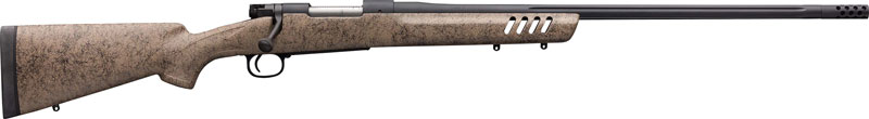 WINCHESTER MODEL 70 LONG RANGE 6.5CM 24" TAN/BLK W/ MB! - for sale