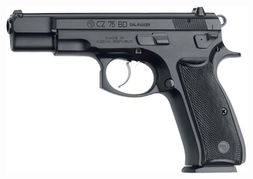 CZ 75-BD 9MM FS 16RD MAG BLACK POLYCOAT FINISH - for sale