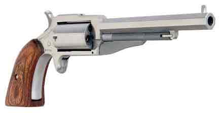 NAA "THE EARL" MINI-REVOLVER COMBO 22LR/22WMR 4" S/S WOOD - for sale